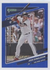 2021 Panini Donruss Variation Holo Blue Josh Donaldson (The Mini-Apple) #79 2qw