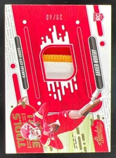 2024 Panini Absolute Tools of the Trade Prime #TOT-XWY Xavier Worthy RC /49