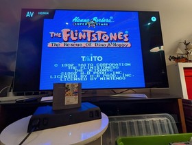 Flintstones The Rescue of Dino and Hoppy - Nintendo NES - PAL A - NES-5Z-UKV