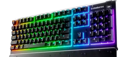 USED MINT CONDITION Steelseries Apex 3 Wired FULL Gaming Keyboard