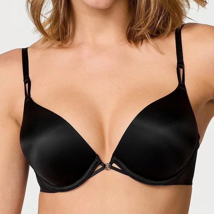 Sujetador Victoria's Secret Bombshell Add-2-Cups Suave Push-Up 32A *Negro* ¡NUEVO! Foto 2 de 3