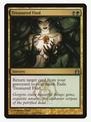 Treasured Find | MTG RTR | Golgari Graveyard Recursion EDH Pioneer | LP