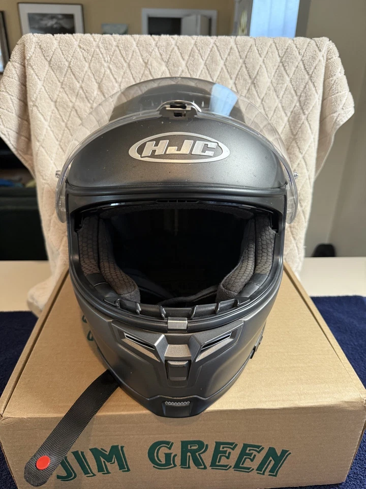 Полнолицевой дорожный шлем HJC RPHA 70 ST, матовый титан, XL, внутренний солнцезащитный козырек - Изображение 4 из 4