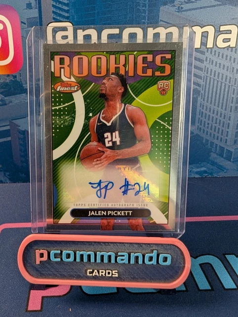 Topps Finest RC - Jalen Pickett Auto RC