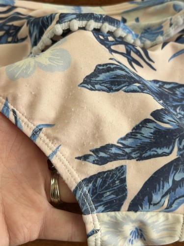 Tommy Bahama Girls' 2-Piece Bikini Swimsuit Bathing Size 8 Blue Floral Bikini - Picture 8 of 12