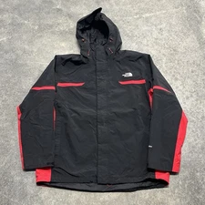 The North Face Hyvent Jacket Men’s XL Black & Red Full Zip Retro hiking