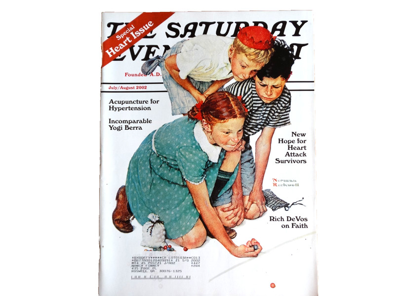 The Saturday Evening Post – July-Aug 2002 – Rockwell Cover