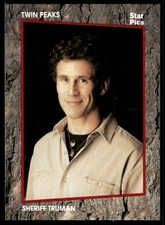 Twin Peaks 1991 TV Show Star Pics Card #9 (NM)