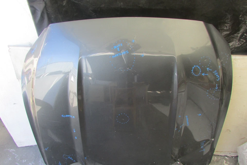 Ford Mustang 2015-2017 capó delantero capó carrocería panel cubierta gris fabricante de equipos originales camioneta local! Foto 3 de 4