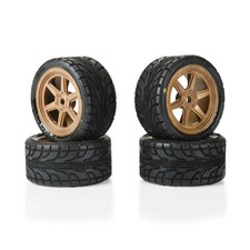 Pro-Line 1030813 Avenger Street Tire Mounted Bronze Wheel 8mm Losi 1/12 Nascar