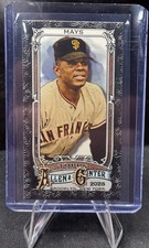 2025 Topps Allen & Ginter Wllie Mays Mini Black Border #30 Giants