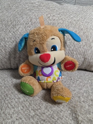 Toy Bear Fisher Price Smart Stages Musical Learning Lights Sounds Plush - NICE!