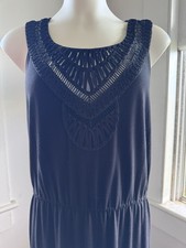 🩶Style&Co Black Maxi Dress-Size S