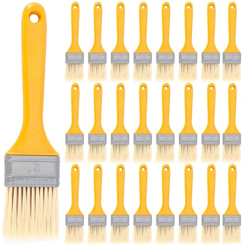 60 Pack 2 Inch Paint Brushes for Walls, Chip Paint Brushes with Plastic Handl...