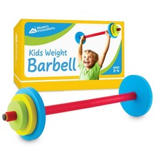 Modern Innovations Kids Barbell Weight Set Toy Workout Equipment Adjustable Weig