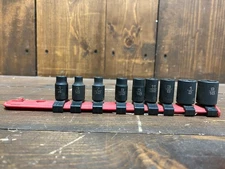 Matco Tools 9pc 1/4" Drive SAE Impact Sockets | Used/Good | SAP106V