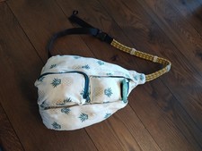 Kavu Pineapple Print Sling Bag with Adjustable Strap