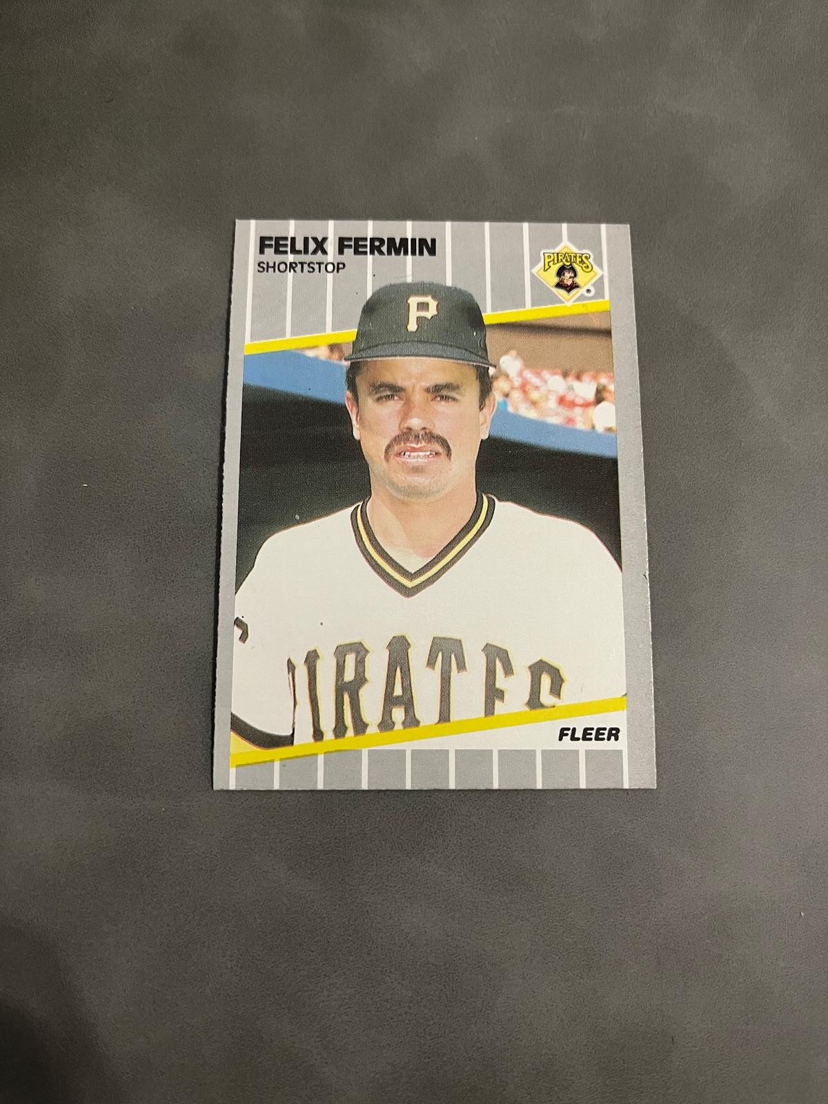 1989 Fleer #208 Felix Fermin