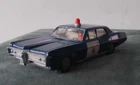 ORIGINAL VINTAGE DIECAST DINKY TOYS 252 PONTIAC PARISIENNE AMERICAN POLICE CAR