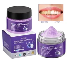 Dental Restoration Mineral Powder, Whitening, Natural Niacinamide Toothpaste 50g