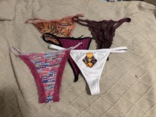 Five Pairs String Bikini Thong Panties