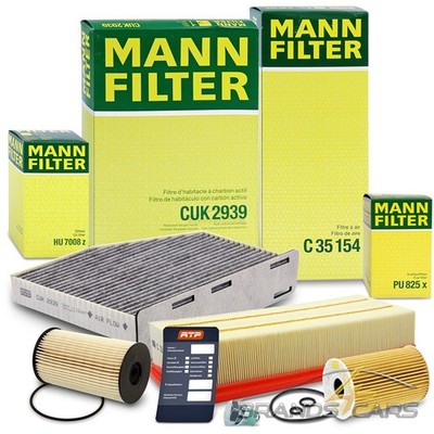 MANN INSPEKTIONSPAKET FÜR AUDI A3 SKODA VW CADDY GOLF TIGUAN TOURAN 1.6 2.0 TDI