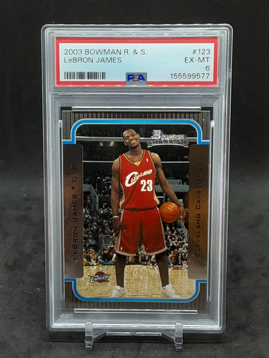 Bowman LeBron James Basketball Rookie Sports Trading Cards