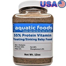 High Protein Tropical Fish Food Freeze Dried Wafers Pellets All Aquatic Pets New