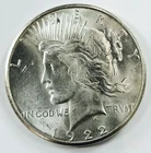 1922 SAN FRANCISCO MINT MORGAN DOLLAR! GEM BU+! 90 PERCENT SILVER! NR #P2367