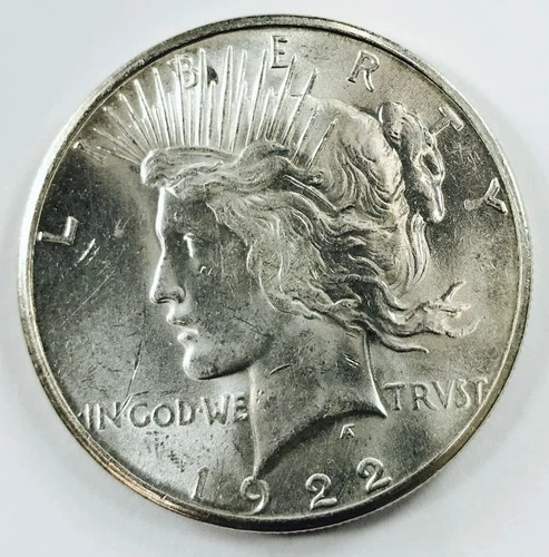 1922 SAN FRANCISCO MINT MORGAN DOLLAR! GEM BU+! 90 PERCENT SILVER! NR #P2367