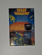 Space Invaders Classic video game Refrigerator Magnet 2" X 3"