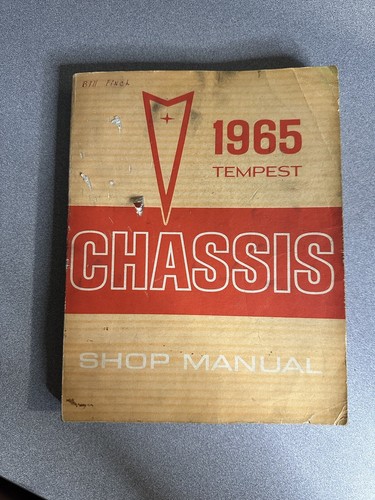 1965 Pontiac Factory OEM Shop Manuals on USB For Sale
