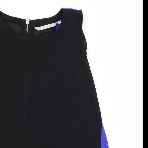 Blusa básica de poliéster negro talla 2XS para mujer Silvian Heach cuello redondo - Imagen 7 de 12