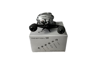 13 FISHING INCEPTION SLD2  8.1:1 RIGHT HAND BAITCAST REEL+SKULL  CAP REEL GUARD