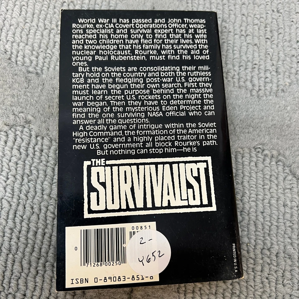 The Quest Science Fiction Paperback Book by Jerry Ahern Zebra Books 1981 - Image 2 of 4