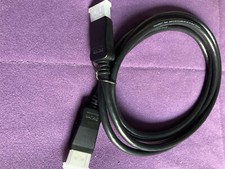 BizLink 6 Feet Black DisplayPort 1.2 Cable 1.8 metre Male
