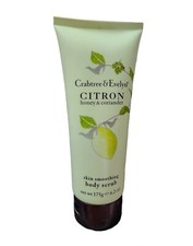 Crabtree Evelyn CITRON HONEY CORIANDER Skin Smoothing BODY SCRUB 6.2 oz