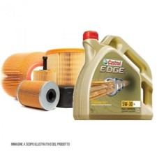 KIT TAGLIANDO 5 LT  OLIO 5W30 + 4 FILTRI AUDI A4 A5  2.0 TDI 140 170 CV Dal 2007