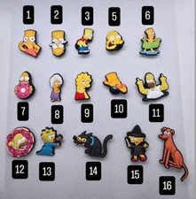 The Simpsons Shoe Charm Jibbitz READ THE DESCRIPTION