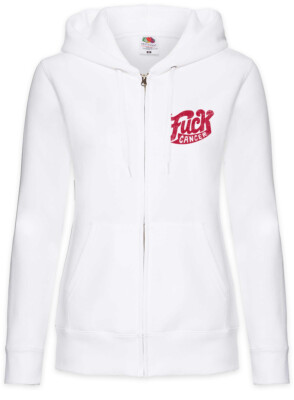 Fuck Cancer Damen Zipper Hoodie Kevin V Veronica Fiona Carl Gallagher Shameless
