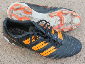 orange adidas predators