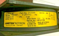 AMETEK ROTRON 011035 010228 SPARTAN IFR28SP-1035 4140010686436