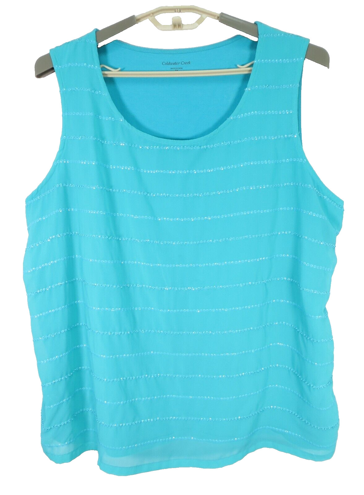 COLDWATER CREEK Women Stretch Comfy Cotton Poly T… - image 1