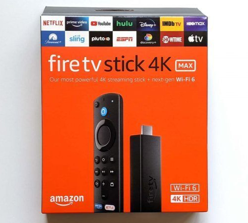 🔥2023 NEW  Fire TV Stick 4K MAX Wi-Fi6 TV Remote Alexa Voice Control