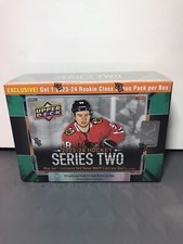 2023-24 Upper Deck NHL Series 2 Hockey Mega Box Young Guns New Factory Sealed