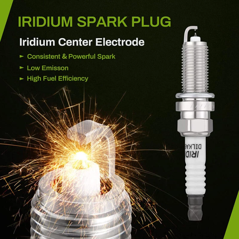 8 件点火线圈 + 铱火花塞 适用于 INFINITI M56 FX50 2011-201 UF549 — 第 2/4 张图片