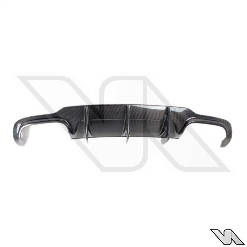 MERCEDES BENZ C204 W204 C63 AMG FIBRE DE CARBONE DTM DIFFUSEUR PARE CHOC ARRI... - Photo 1/4