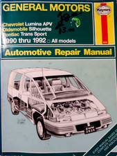 Haynes 2035 Manual 1990- 1992 General Motors ...