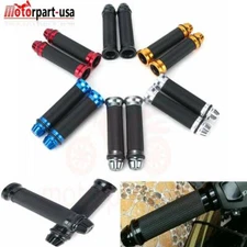 7/8" Motorcycle Handlebar Hand Grips For Yamaha YZF R1 R6 Suzuki GSXR600 750