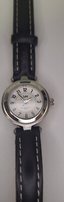 Women's Watch Vintage LEE Genuine Leather  Sold As Is Water Resistant
